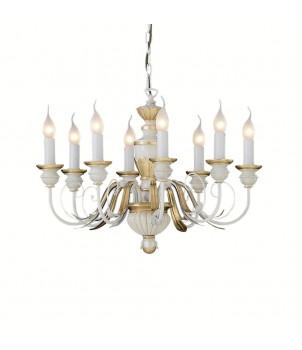 Candelabru FIRENZE SP8 BIANCO ANTICO 012872