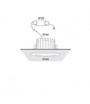 Spot Incastrat CL KEA LED 20W 4000K 8772