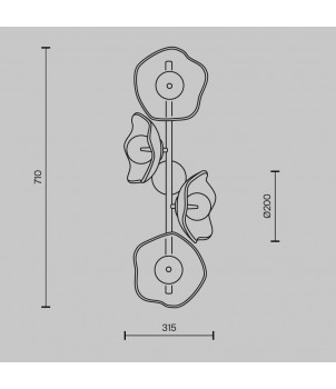 Aplica MIRACLE MOD207WL-04BS