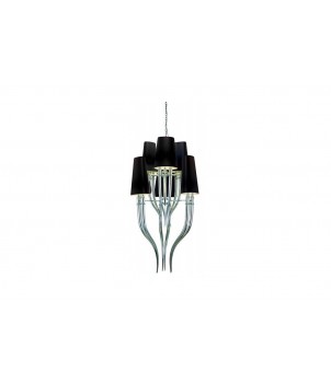 Candelabru DIABLO 3+3 BLACK AZ1417