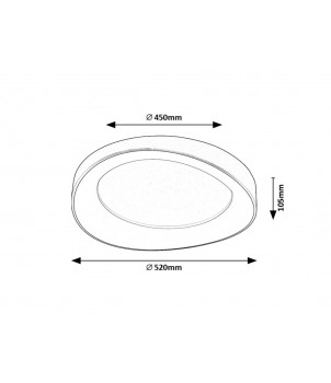 Plafoniera ILIANA 71054