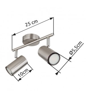 Plafoniera ALLVI 57914-2N