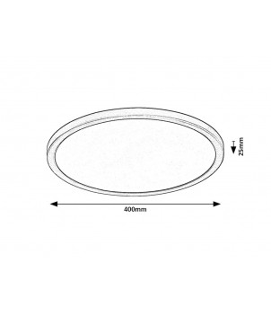 Plafoniera GONZALO 71097