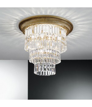 Plafoniera MILORD CRYSTAL 0346.14L.4