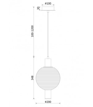 Lustra RUECA P060PL-01BS