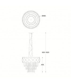 Candelabru QUASAR P0506-06A-F4E3