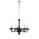 Candelabru I-ALFIERE/8 NERO