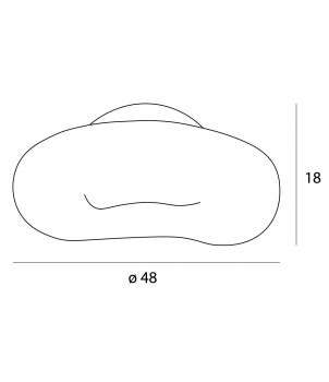 Plafoniera COCON P0538D