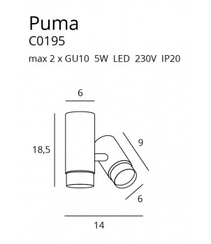 Spot Aplicat PUMA C0195