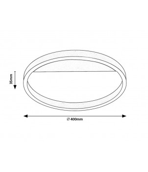 Plafoniera THRIC 71309