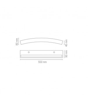 Aplica LED-ALOHA-AP55