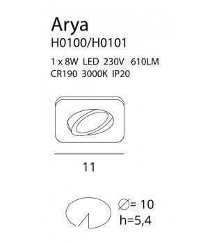 Spot Incastrat ARYA H0101