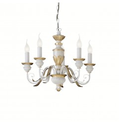 Candelabru FIRENZE SP5 BIANCO ANTICO 012865