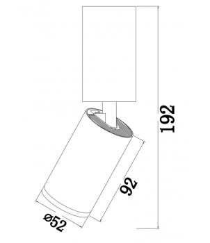 Spot Aplicat FOCUS S C051CL-01B