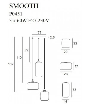 Lustra SMOOTH P0451