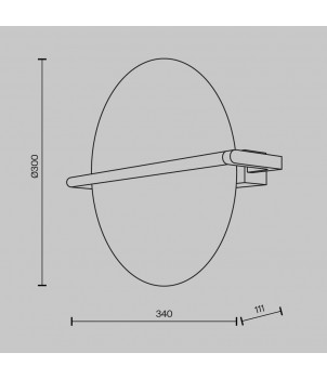 Aplica MIRA MOD279WL-L14B3K