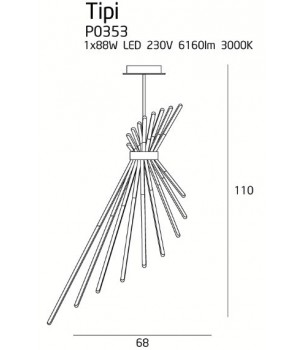 Lustra TIPI P0353