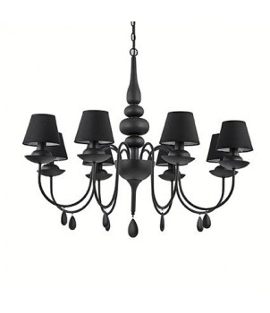 Candelabru BLANCHE SP8 NERO 111896