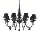 Candelabru BLANCHE SP8 NERO 111896