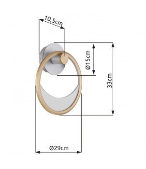 Aplica UMBRA 67333-16W