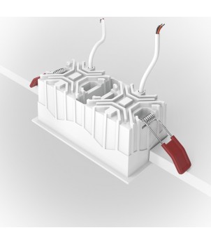 Spot Incastrat ALFA LED DL043-02-10W3K-D-SQ-W