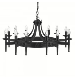 Candelabru CARTWHEEL 24212-12BK